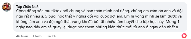 Comment học viên 4
